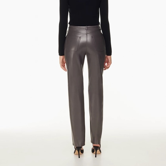Aritzia Wilfred The Melina Pant In Color Argentique size 4 - Picture 4 of 14